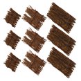 thumbnail image 3 of 9pcs Natural Mini Fence Decor Bamboo Fence Mat Micro Landscape Decoration, 3 of 4