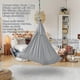 thumbnail image 4 of Sensory Indoor Swing for Children, Ideal for Yoga (gray) 1*2.8 m, 4 of 5