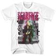thumbnail image 1 of T-Shirt pour Adulte Scarface Glitch Blanc 4TG, 1 of 2