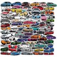thumbnail image 2 of 100 pcs Racing Car Stickers - Waterproof Cars Vinyl Stickers, 2 of 5