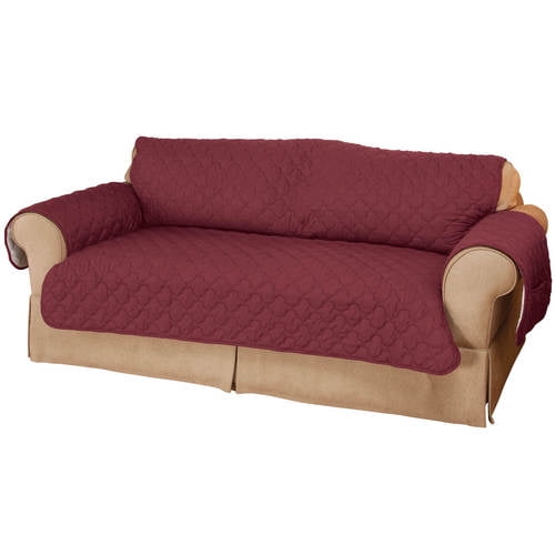 Deluxe Microfiber XL Sofa Cover by OakRidgeBurgundy