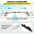 thumbnail image 2 of KFFKFF Kayak Outrigger Stabilizer, 2 pcs, PVC Inflatable Outrigger Float with Sidekick Arms Rod, Standing Float Stabilizer System Kit, 2 of 9