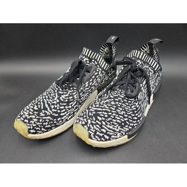Adi-das Shoes Mens 12.5 NMD R1 Sashiko Black BY3013 Running Athletic Sneakers