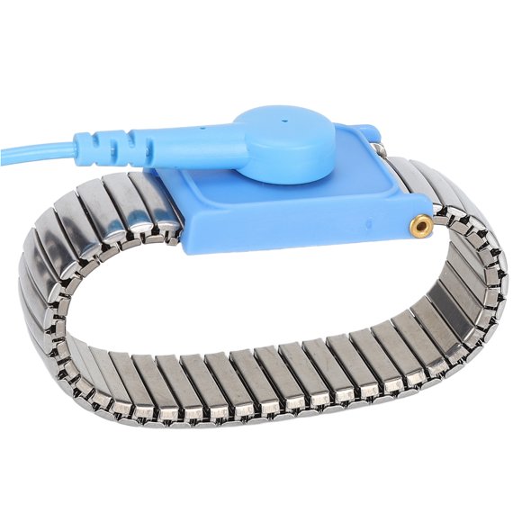 Anti Static Strap, Flexible Cord Anti Static Wrist Strap High Durability Wide Application for Factory for Maintenance for Workshop