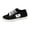 Black, variant on Rokment Women's Canvas Low Top Fashion Sneakers Vintage Classic Denim Walking Flat Stylish Casual Walking Skate Tennis Shoes Black Size 6