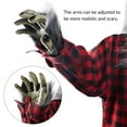 thumbnail image 6 of 5Ft Standing Werewolf Large Halloween Decorations Outdoor Scary Decorations Halloween Motion Activated Werewolf with LED Eyes & Sound, 6 of 7