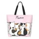 thumbnail image 1 of Disketp Cute Cats Bolsa Tote Estampada para Mujer, Bolso de Hombro y de Mano para Compras y Viajes, 1 of 8