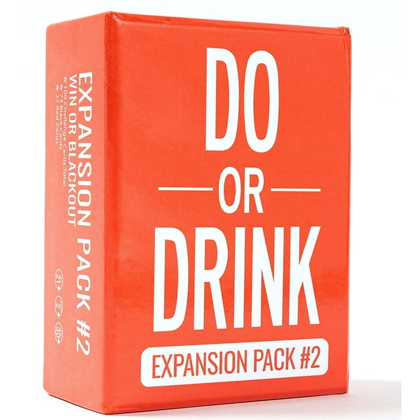 Do or Drink Card Game Expansion Pack 2 Party Game