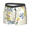 thumbnail image 2 of Kll Wildflower Honeybee Men'S Cotton Boxer Briefs Underwear-Large, 2 of 9