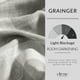 thumbnail image 3 of Cortina de ventana Elrene Home Fashions Farmhouse Living, color gris, 3 of 6