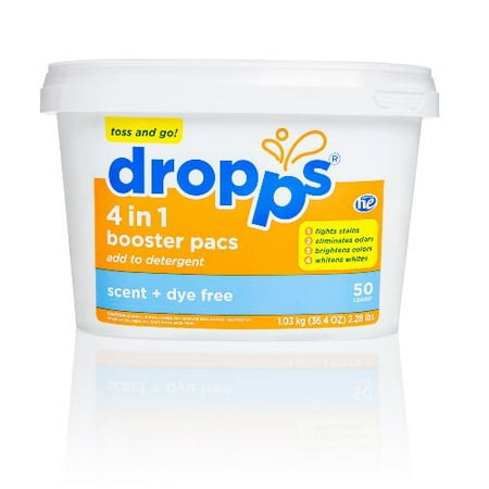 4 In 1 Scent & Dye Free Laundry Booster Pacs