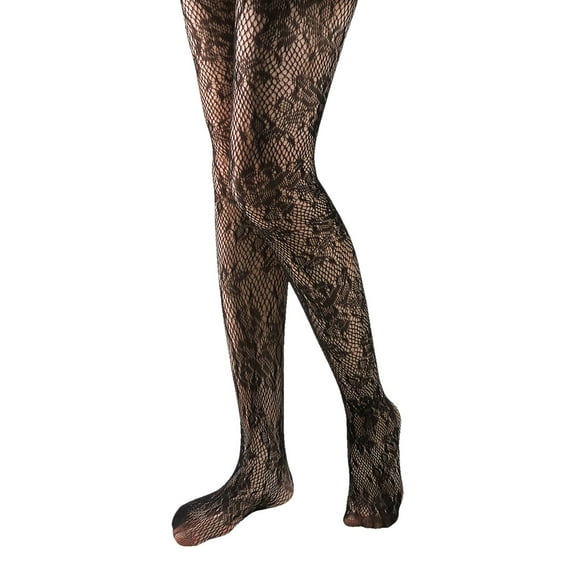Aocisk Womens Pattern Tights Fishnet Dot Pantyhose Stockings Seamless Leggings Size All Over Print Design Black One Size