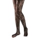 thumbnail image 1 of Medias de rejilla con estampado sexy para mujer - Medias con diseño de corazones - Talla única - Lencería elástica, 1 of 5