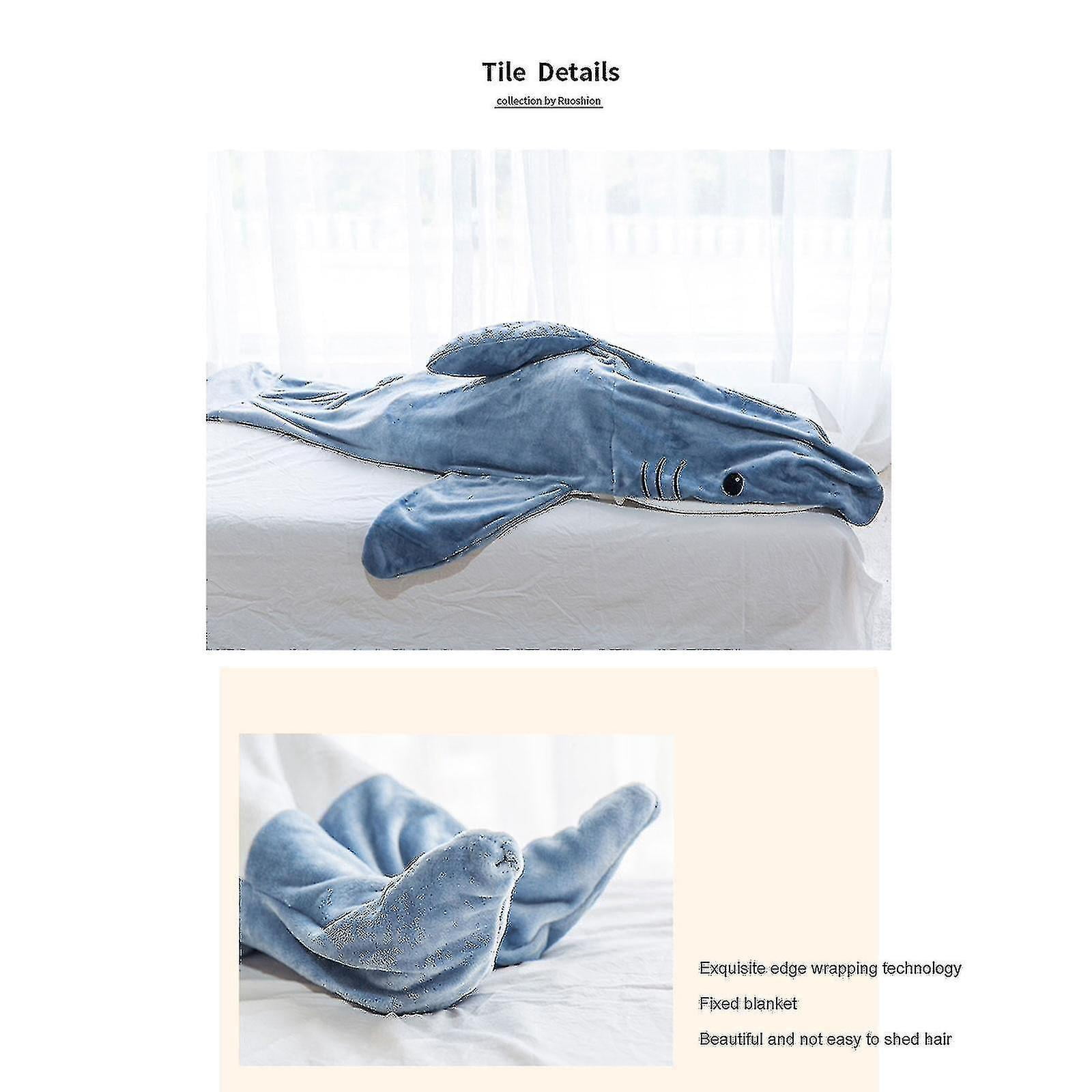 Couverture Requin a Capuche Adulte Grenouillere Requin Adulte Couverture Portable Couverture Requin Super Douce et Confortable en Flanelle a Capuche Sac de Couchage Requin Walmart