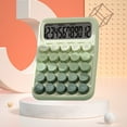 thumbnail image 4 of Dademeo College Math Calculator 12 Digits,Large Lcd Display,Gradient Desktop Calculator Big Buttons,Cute Calculator,Aesthetic Calculator for office,School,Home and Business Use Green Clearance, 4 of 8