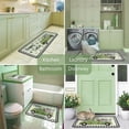 thumbnail image 5 of Happy Easter Truck Kitchen Rugs Set 2 Pieces Non Slip Kitchen Floor Rug and Mat Waterproof Kitchen Runner Rug Standing Area Mat for Holiday Bedroom Decor 17"x47"+17"x30", 5 of 6