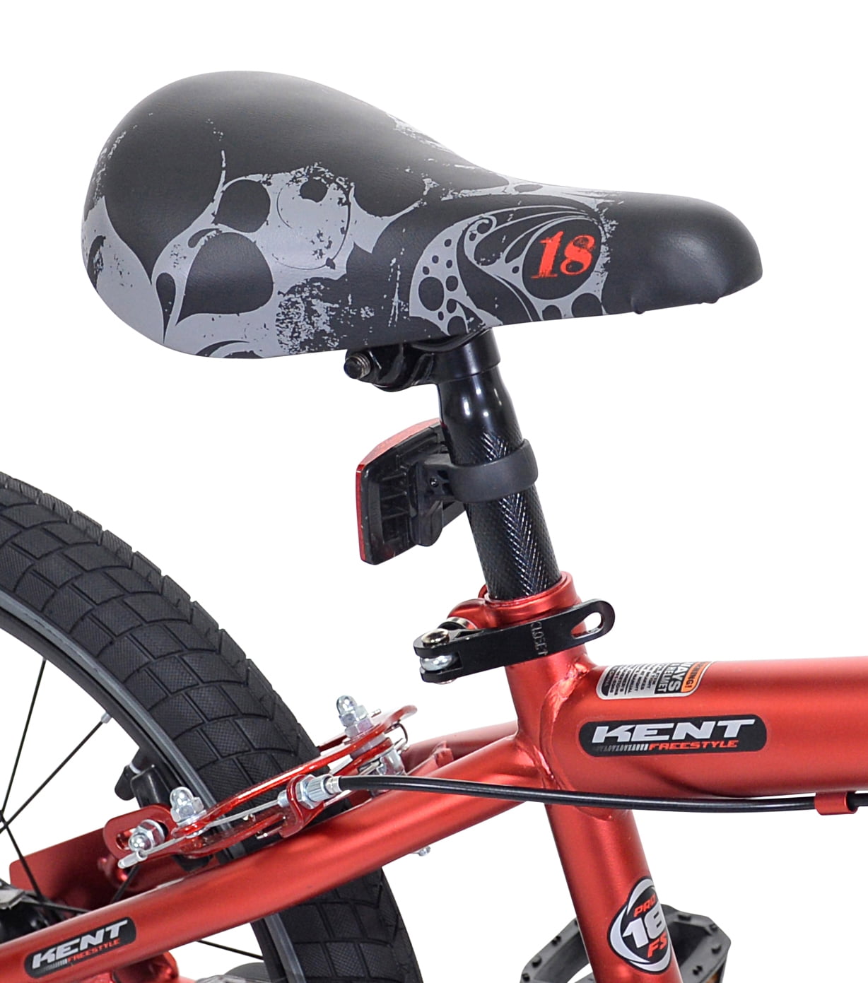 Kent 18 inch Abyss Boy s Freestyle BMX Bike Red Walmart