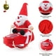 thumbnail image 5 of Idepet Perro Papá Noel Montando Disfraz de Navidad Mascota Divertida Vaquero Jinete Caballo Diseñado Perros Gatos Ropa Ropa Fiesta Vestir Ropa Navidad Halloween (XL) MFZFUKR HMFJ260-1, 5 of 7