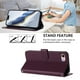 thumbnail image 4 of Funda Cartera GANGXUN para iPhone 6/7/8 – Cierre Magnético, Protección RFID, Correa Desmontable, Compatible con Carga Inalámbrica, 4 of 6