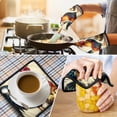 thumbnail image 4 of Rooster Hen and Chicks Kitchen Oven Mitt and Pot Holder Sets 2 Pcs for Baking, Cooking and Grilling, Heat Resistant Up To 392 °F, 4 of 7