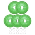 thumbnail image 1 of Disco de corte de vidrio Uxcell de 5 piezas de 4 pulgadas para amoladora angular de 7/8" Disco de corte de diamante Ultra-fino para corte, 1 of 6