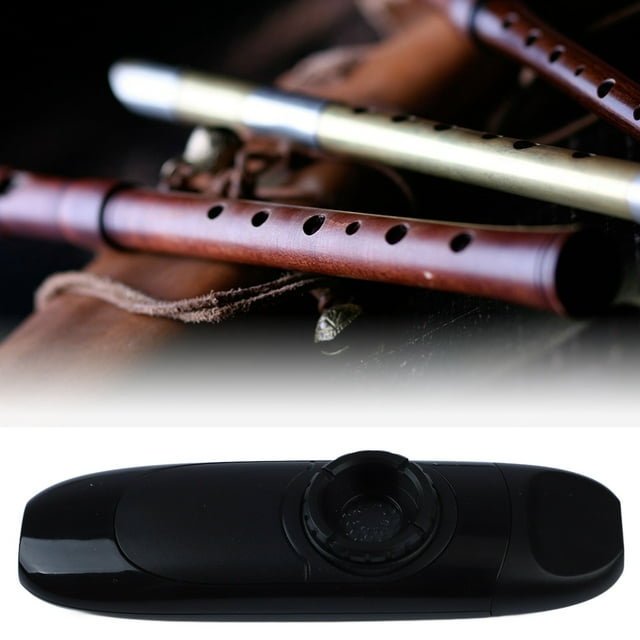 Electric Kazoo, Professional Electric Kazoo Set Portable Resin Small Kazoo Music Instrument with Pickup for Beginners Practice