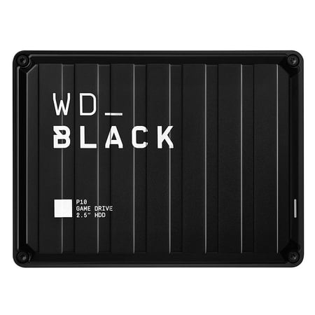 WD Black 5TB P10 Game Drive Portable External Hard Drive Compatible with PS4 Xbox One PC and Mac