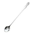 OUTAD 26 Cm Long Handle Iced Tea Spoon, Coffee Spoon, Ice Cream Spoon
