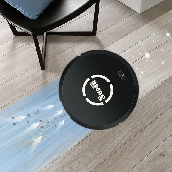 HBBKVI Smart Induction Sweeping Robot, 1500Pa Suction & Mopping, Auto Vacuum Cleaner with USB Charging, Quiet Powerful Cleaning for Home, 90-120m² Coverage