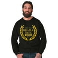 thumbnail image 5 of Drama Free Zone Novelty Atttidue Sweatshirt for Men or Women Brisco Brands S, 5 of 6