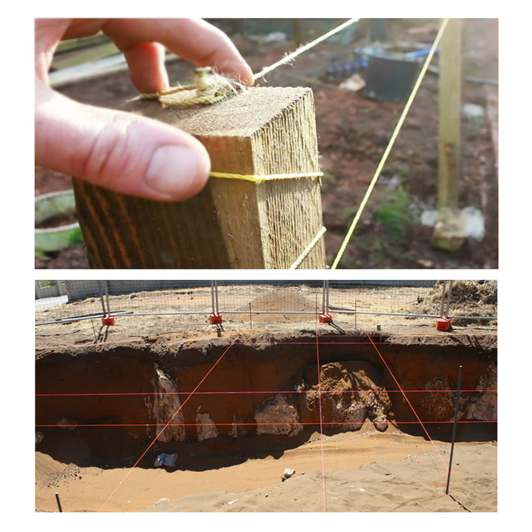 3X Twisted Mason Construction Line #18 Measuring Layout String Green Pink  Orange 