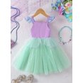 thumbnail image 2 of Aolyty Little Girls Cotton Summer Dress 4T, 2 of 6