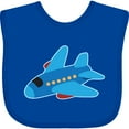thumbnail image 3 of Inktastic Jet Airplane Childs Plane Boys or Girls Baby Bib, 3 of 4