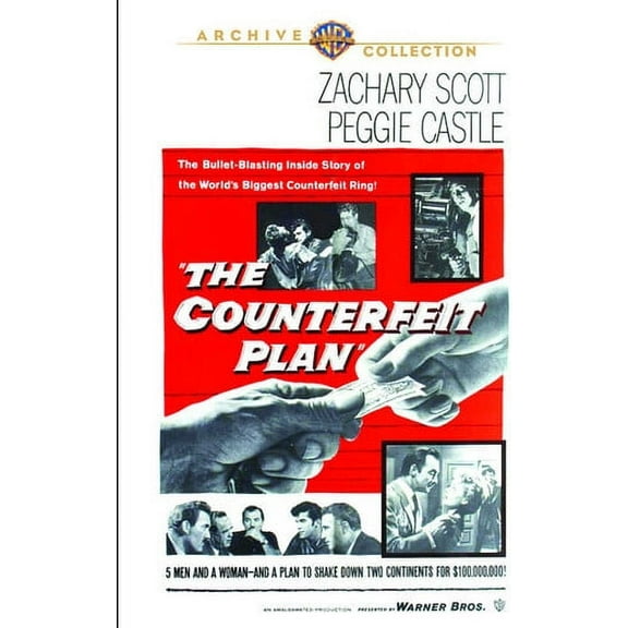 The Counterfeit Plan (DVD), Warner Archives, Mystery & Suspense