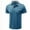 Blue, variant on Pisexur Mens Casual Shirts Moisture Wicking Quick Dry Golf Shirts Short Sleeve Turndown Collar Workout Shirts Relaxed Fit Solid Color Button Down Shirts with Pocket Breathable Comfy Blouses Tops