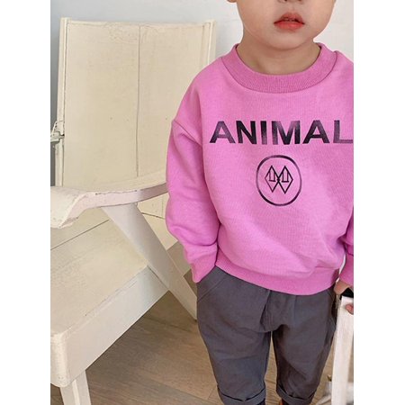 

Topumt Boys Cartoon Sweatshirts Long Sleeve Crewneck Pullover Toddler Kids Winter Warm Shirt
