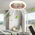 thumbnail image 2 of Pink Ceiling Fan Light 360 Degree Oscillating Remote Control 18.90X18.90X7.48 Inch For Bedroom Restaurant Quiet Timer Function Led, 2 of 6
