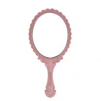 ACDANC Hand Held Mirror Old ABS Comfy Hand Held Mirror with Handle for Gift