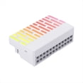 thumbnail image 2 of ATX 24-Pin 90 ° Conector de Alimentación Adaptador de 5V 3 Pin ARGB 24Pin Hembra A Macho 90 ° Adaptador de Corriente DIY para PC de Escritorio, 2 of 5