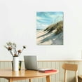 thumbnail image 3 of Creowell Bedroom Canvas Beach Wall Art: Bathroom Living Room Pictures Ocean Theme Painting Wall DecorBlue Coastal Prints Sea Scene Artwork Decorations for Home Office 16x20 in/12x16 in, 3 of 5