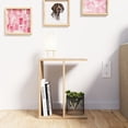 thumbnail image 4 of MORU Mesa Auxiliar POP Roble, Mesita de noche, mesa lateral para sala, mesa auxiliar con estantes, mesa auxiliar de lámpara, mesa de sala o recamara, es ideal para tu hogar u oficina MORU Pop Roble, Moderno Minimalista, 4 of 8