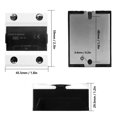thumbnail image 3 of LHCER Solid State Relay,BRM-25LA SSR Solid State Relay with Aluminum Bottom Electronic Industrial Accessory,SSR, 3 of 8