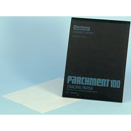 UPC: 0079946100211 | Bienfang Parchment 100 Tracing Paper Pad  50 Sheets  9  x 12