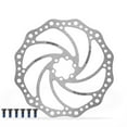 thumbnail image 2 of RocRide Disc Brake Rotor for Bikes Stainless Steel 180mm, 2 of 5