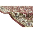 thumbnail image 4 of Hand Tufted Red Wool Rug 4' X 6' Persian Kashan Oriental Room Size Carpet, 4 of 9