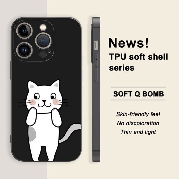 ¡Mantenga su iPhone seguro y protegido con una moderna y protectora funda plateada mate para teléfono!