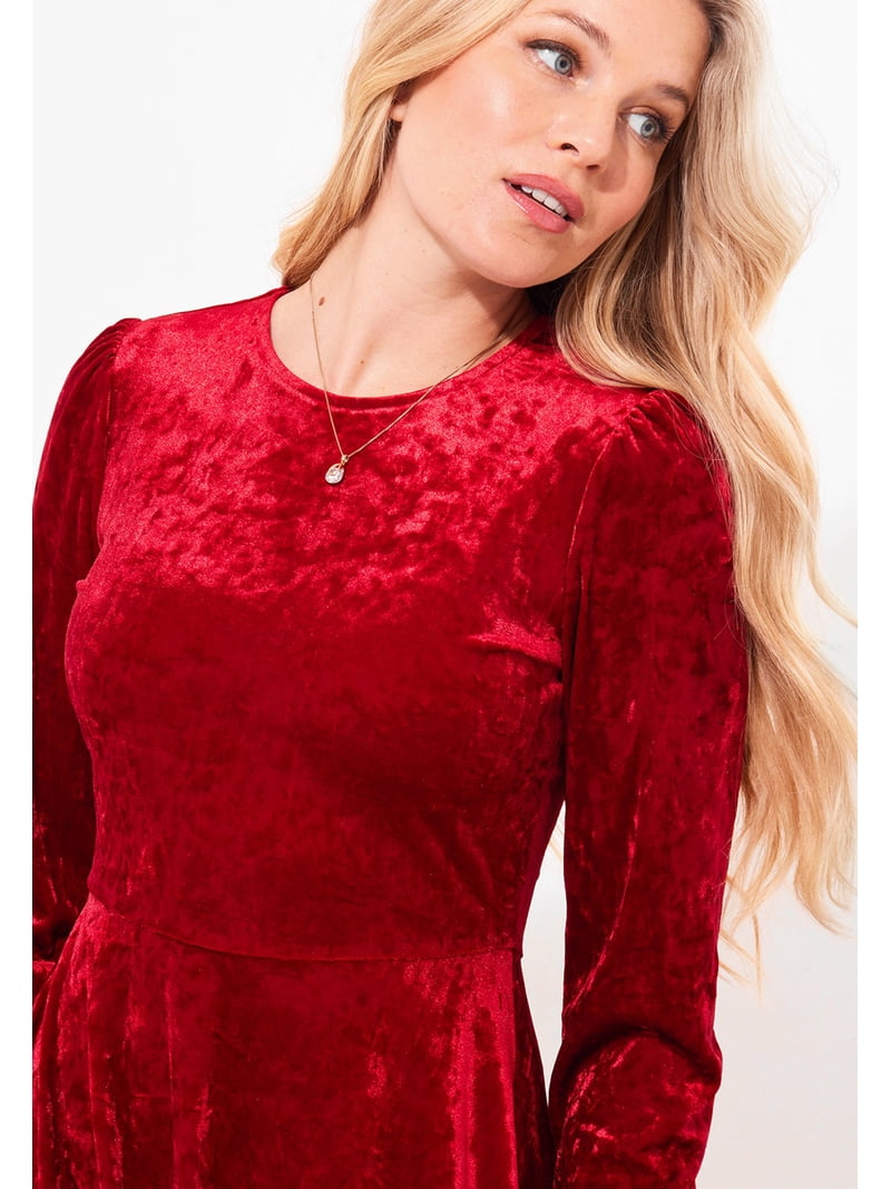 joe browns velvet dress Ellie Vintage Velour Dress