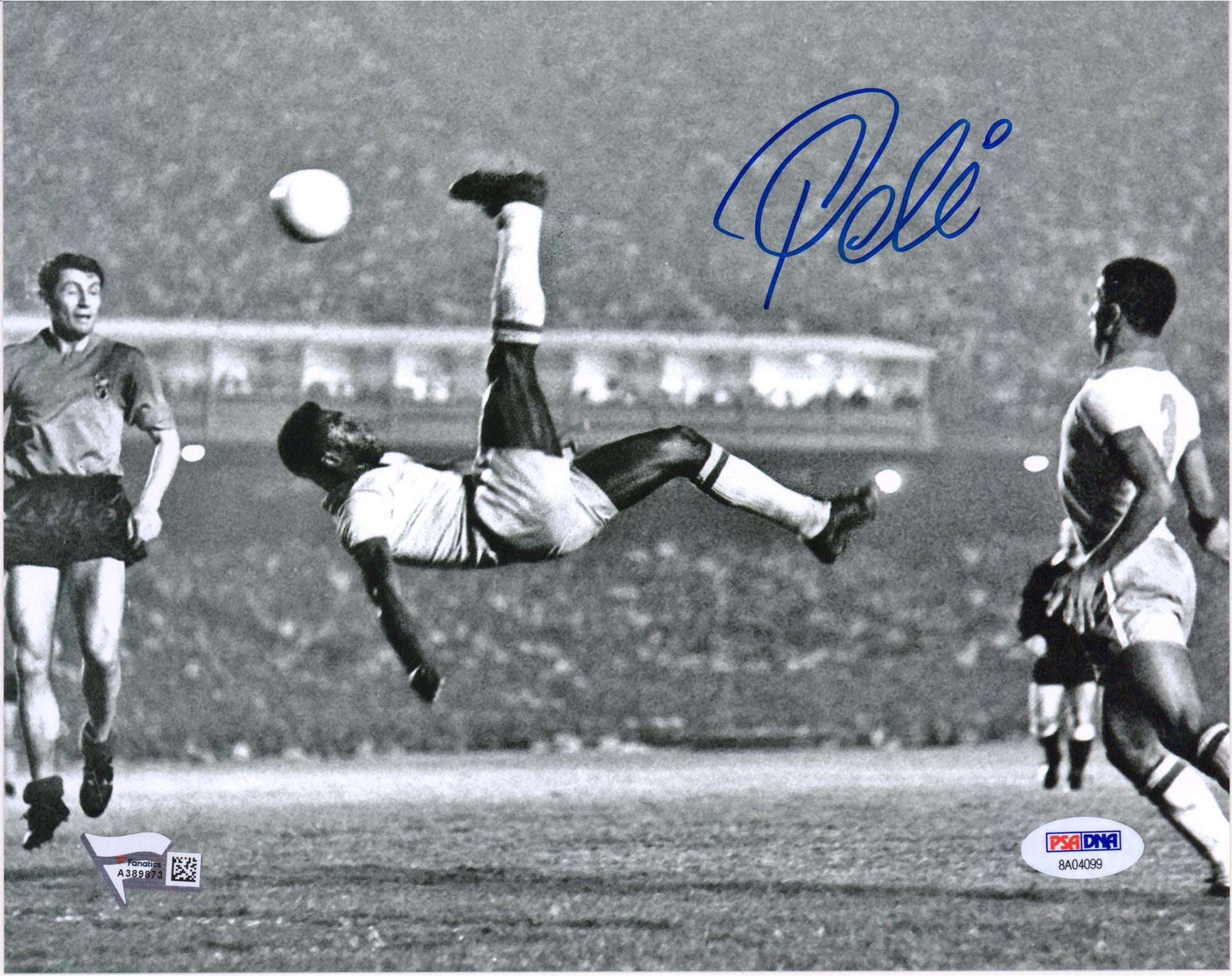 Fanatics Authentic Pele Brazil Autographed 8" x 10