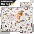thumbnail image 4 of Cartoon Dachshund Toddler Nap Mats for Kids Preschool,Sleeping Mat Bag or Kids,Toddler Sleeping Bag,Toddler Nap Mat or Daycare, 4 of 6
