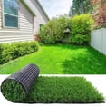 thumbnail image 5 of 40*3Ft Super Long Artificial Grass, Fake Turf Lawn, Door Mat, Indoor Outdoor Landscape, Anti-slip Stairs Mat, for Backyard, Fence, Patio, Balcony, Pet, Business Showcase, Wedding, 5 of 8